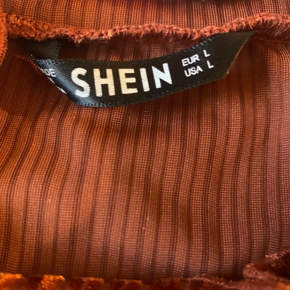 Long sleeve velvety top - Picture 3 of 3